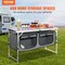 Vevor Camping Kitchen Table Folding Portable Cook Station 3 Adjustable Heights CWJK6388 - alternate 7
