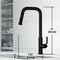 Vigo Hart Angular Single Handle Pull-Down Spout Kitchen Faucet in Matte Black VG02036MB - alternate 5