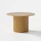 Homeroots 46" Natural Wood Pedestal Base Round Top Dining Table 713564 - alternate 7