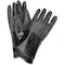 Honeywell North Chemical Resistant Gloves, Butyl, 14 in L, 17 mil, Black, 10, 1 PR B174R/10 - alternate 1