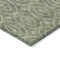 Homeroots 3' X 5' Artichoke Green Geometric Washable Indoor Outdoor Area Rug 607464 - alternate 5