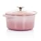 Crock-Pot Artisan 2 Piece 3 Quarts Enamled Cast Iron Dutch Oven in Blush Pink 124969.02 - alternate 1
