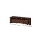 Homeroots 71in Brown Wood Enclosed and Open Storage TV Stand 724159 - alternate 7