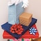 Hennessy Gift Wrap Repeat-A-Bow Blue Gift Bows HGW006 - alternate 2