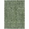 Homeroots 9' X 12' Artichoke Green And Black Damask Washable Indoor Outdoor Area Rug 605095 - alternate 6