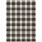 Homeroots 8' X 10' Black And Gray Plaid Washable Indoor Outdoor Area Rug 595376 - alternate 7
