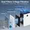 Edendirect 1190 sq. ft. HEPA 13-Personal Console Air Purifier in Whites, Activated Carbon, 99.97% Cleaner ZR-JF260 - alternate 7