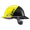 Lift Safety DAX Carbon Fiber Cap Brim 50-50 (Yellow/Black) - ANSI-C, TYPE 1 HDC50C-19HC - alternate 4