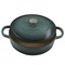Crock-Pot Artisan Enameled 5 Quart Cast Iron Round Braiser Pan with Self Basting Lid in Slate Grey 112001.02 - alternate 5