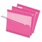 Pendaflex FOLDER, HANGING, LTR, 1/5, PINK, 25PK 415215PIN - alternate 1