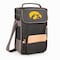 Picnic Time Family Of Brands NCAA Iowa Hawkeyes Duet Wine and Cheese Tote Bag 623-04-175-224-0 - alternate 1