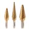 Neiko Titanium Step Bits, Unibit Set, 28 Sizes, Standard (SAE) Step Drill Bit Set, Step Bits for Metal 10193A - alternate 3