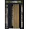 Vdomdoors Aluminum Door Cynex 6113 Natural Oak Entry Steel Metal Modern Painted W14+36+14xH80+12 Left Inswing CYNEX6113EXD-OAK-W14+36+14xH80+12-LH-I - alternate 1