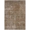 Homeroots 3' X 5' Brown And Beige Medallion Washable Indoor Outdoor Area Rug 616418 - alternate 4