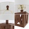 Jonathan Y Stewart 21.5" Farmhouse Wood LED Table Lamp, Brown, 2PK JYL1062A-SET2 - alternate 6