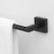 Gliderite Hardware Alpine Collection 24 in. Towel Bar Matte Black Bathroom Hardware 9024-SQ-MB-1 - alternate 2