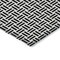Homeroots 5' X 8' Black And Ivory Geometric Washable Indoor Outdoor Area Rug 614720 - alternate 4