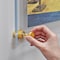 Azar Displays 22inW x 28inH Sign Holder with 1in GOLD Caps and Standoffs, 2PK 105530-GLD-2PK - alternate 6