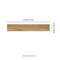 Ackland Montevero Lacosta 10 in. x 62 in. Matte Porcelain Wood Look Floor and Wall Tile, 4PK AKNPTMONLACO10X62M-CA - alternate 4
