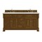 James Martin Vanities Brookfield 72" Double Vanity, Honey Oak, w/ 3 CM Siberian Silestone Top 547-V72-HNO-3SFR - alternate 1