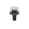 Zoro Select Not Graded, M10-1.50 Serrated Flange Bolt, Plain Stainless Steel, 20 mm L, 5 PK 31-MFH-10-20 - alternate 1