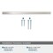 Amerock Cyprus 7-9/16 inch 192mm Center-to-Center Satin Nickel Cabinet Pull BP26208G10 - alternate 3