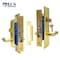 Ecs Hardware Durable Heavy Duty Mortise Lockset w/ Lever US3 Polished Brass, 2-3/4 in Larger Backset, Right Handed ECSH-MLWL234-PB-SC1-RH - alternate 3