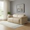 Homeroots 73in Cream and Black Italian Leather Power Reclining Loveseat 720483 - alternate 7