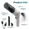 Purely Portable Wireless Vacuum & Air Duster 70W 40,000 RPM for Keyboard & Car, White C50 - alternate 8