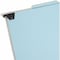 Zoro Select Hanging Pressboard Folder, 4 Section, Blue 65105 - alternate 2