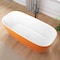 Anzzi Piete Series 32in W x 68in D x 25in H Orange Freestanding Bathtub MN6732OGS - alternate 8