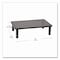 Mind Reader Adjustable Rectangular Monitor Stand, 14.5in x 9.25in x 4in to 5.5in, Black, Supports 44 lb, 2PK 4LEGM2PK-BLK - alternate 5