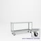 Pucel Heavy Duty Shop Truck, 60 in W x 18 in D x 33.5 in H, Two Shelves, Push Handle, Gray 1860-DT-2P - alternate 1