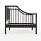 Martha Stewart Neely Twin Size Solid Wood Platform Daybed w/Wooden Spindles and Slatted Foundation, Black MG-090021-DBT-BK-MS - alternate 7
