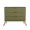 Manhattan Comfort Avira 35 in Dresser in Olive Green (3-Drawer) DR1722-OG - alternate 6