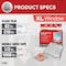 Do It Best 62'' x 210'' Indoor Shrink Film Window Kit V75HDB - alternate 6