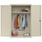 Sandusky Lee Heavy Duty Welded Steel Wardrobe Cabinet, 46x24x72, Putty EAWR462472-07 - alternate 4