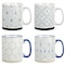 Mr. Coffee Parkmill 17oz 4 Piece Stoneware Coffee Mug Set in Assorted Designs 136618.01 - alternate 1
