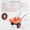 Vevor Electric Wheelbarrow Cart One Wheel 4.5 Cu Ft Powered Dump Cart 573 lbs EWB9800 - alternate 7