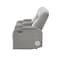 Global Furniture Usa Contemporary U8000 Grey Power Reclining Loveseat W/ Console U8000-GREY-PCRLS W/ PHR + LED - alternate 4