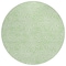 Homeroots 8' Mint Green And Ivory Round Abstract Washable Indoor Outdoor Area Rug 599738 - alternate 4