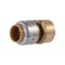 Sharkbite Pipe Connector, 1/2 in, FNPT, Brass, 200 psi Pressure, 4PK U072LFA4 - alternate 1