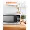 Commercial Chef 1.4 Cu.Ft. Countertop Microwave Oven, 1100 Watts, Small Compact Size, 10 Power Levels, Stainless Steel CHM14110S6C - alternate 5