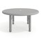 Flash Furniture Commercial Plastic Adjustable Height Classroom Activity Table-Soft Gray, 33 in RD YU-YCX-007-2-ROUND-TBL-SFTGY-GG - alternate 7