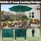 Villacera 9-Foot Outdoor Patio Umbrella with Base, Green 83-OUT5440B - alternate 12