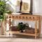 Bali & Pari Dolby Natural Rattan Console Table 263-14317-ZORO - alternate 6
