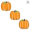 Creative Teaching Press Core Decor, Doodle Pumpkin, 6'', Designer Cut-Outs, 36-Piece Set, 3PK 10590 - alternate 3