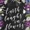 Homeroots Earth Laughs in Flowers 2 White Framed Print Wall Art 416129 - alternate 2