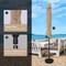 Simple Deluxe 9' Patio Umbrella Outdoor Table Market Yard Umbrella with Push Button Tilt/Crank, 8 Sturdy Ribs for LGBRLA9TAN - alternate 4