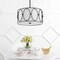 Jonathan Y Violetta 3-Light 19" Metal LED Pendant, Oil Rubbed Bronze/White JYL9008B - alternate 7